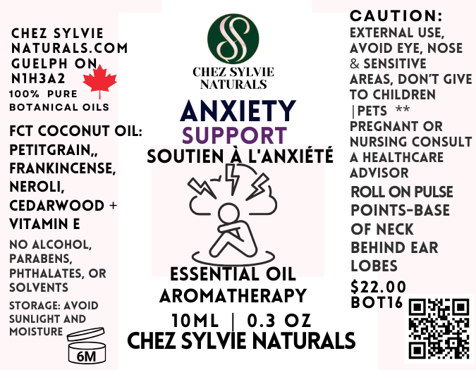 ANXIETY SUPPORT - 10ml roll-on
