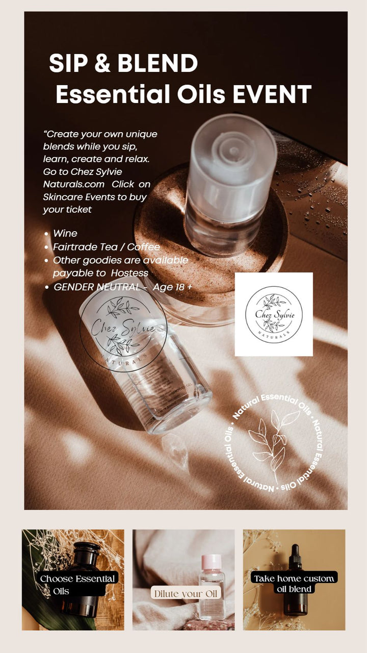 SIP & BLEND ESSENTIAL OIL EVENT