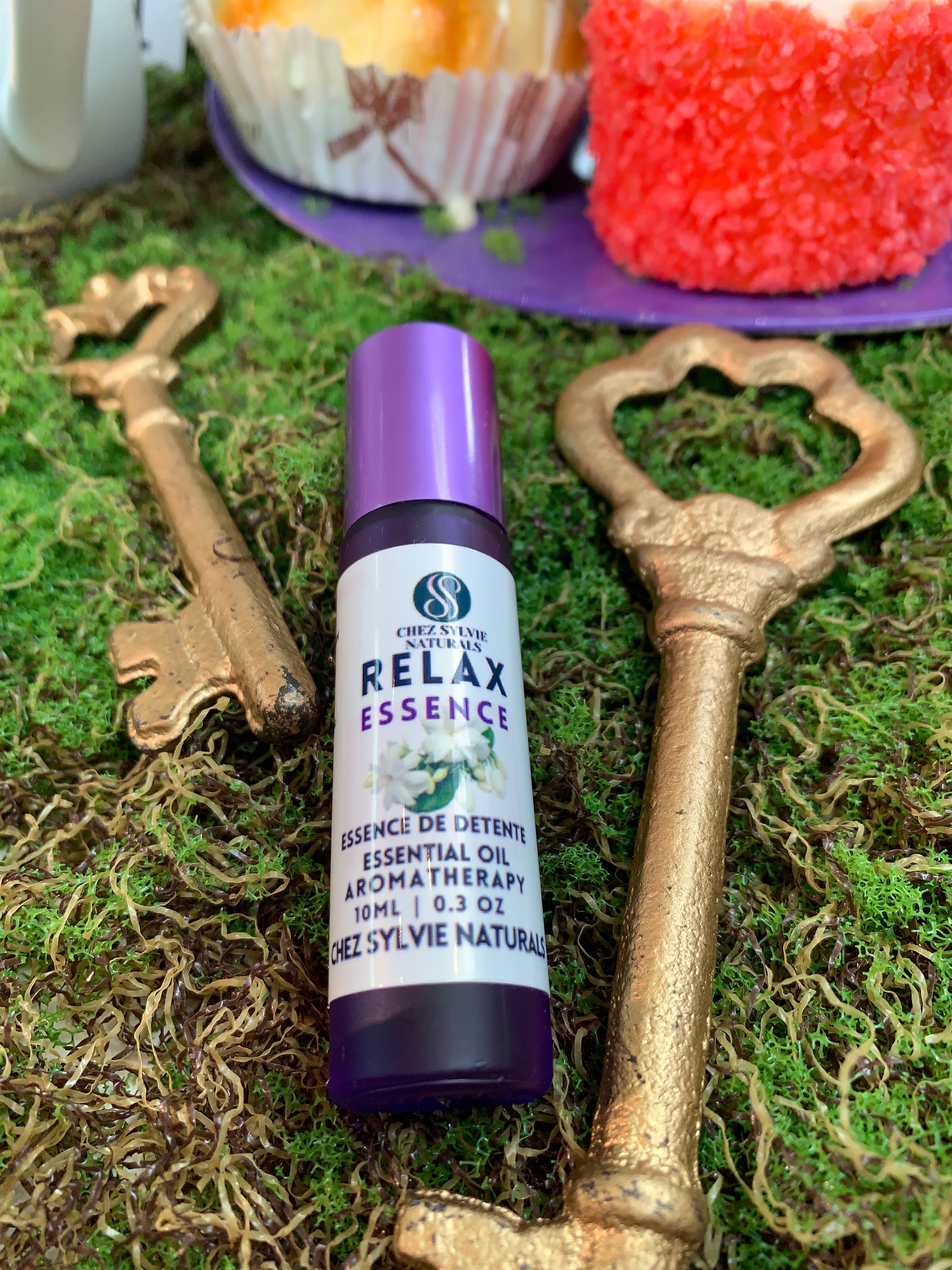 RELAX ESSENCE Essential Oil Roll-On (10ml) – Chez Sylvie Naturals